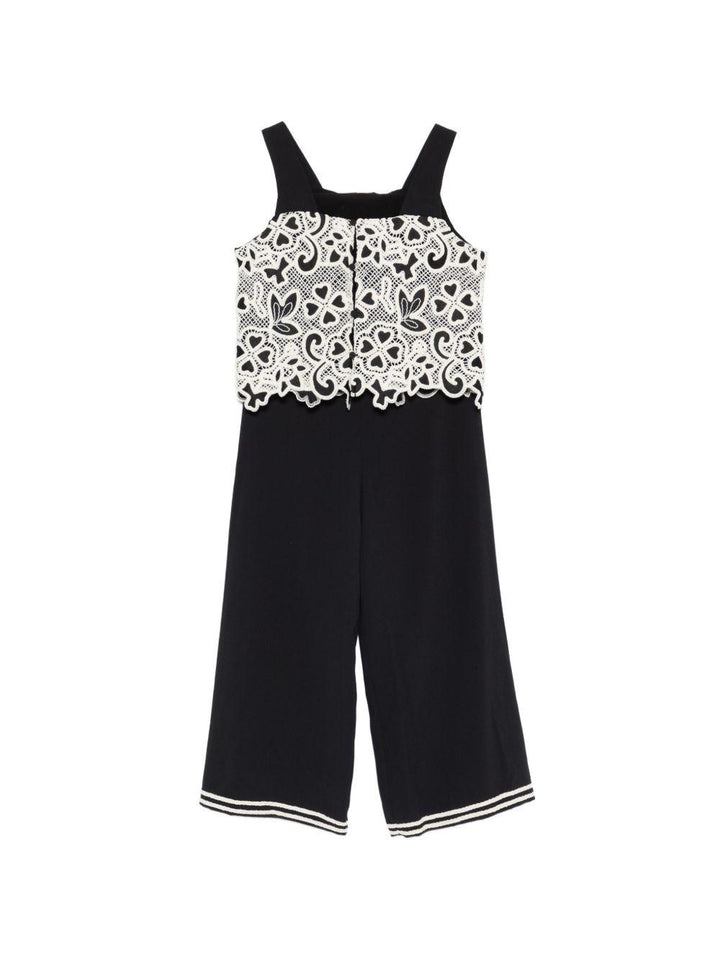 Tuta nera/bianca per bambina 5217 006 Abel & Lula 