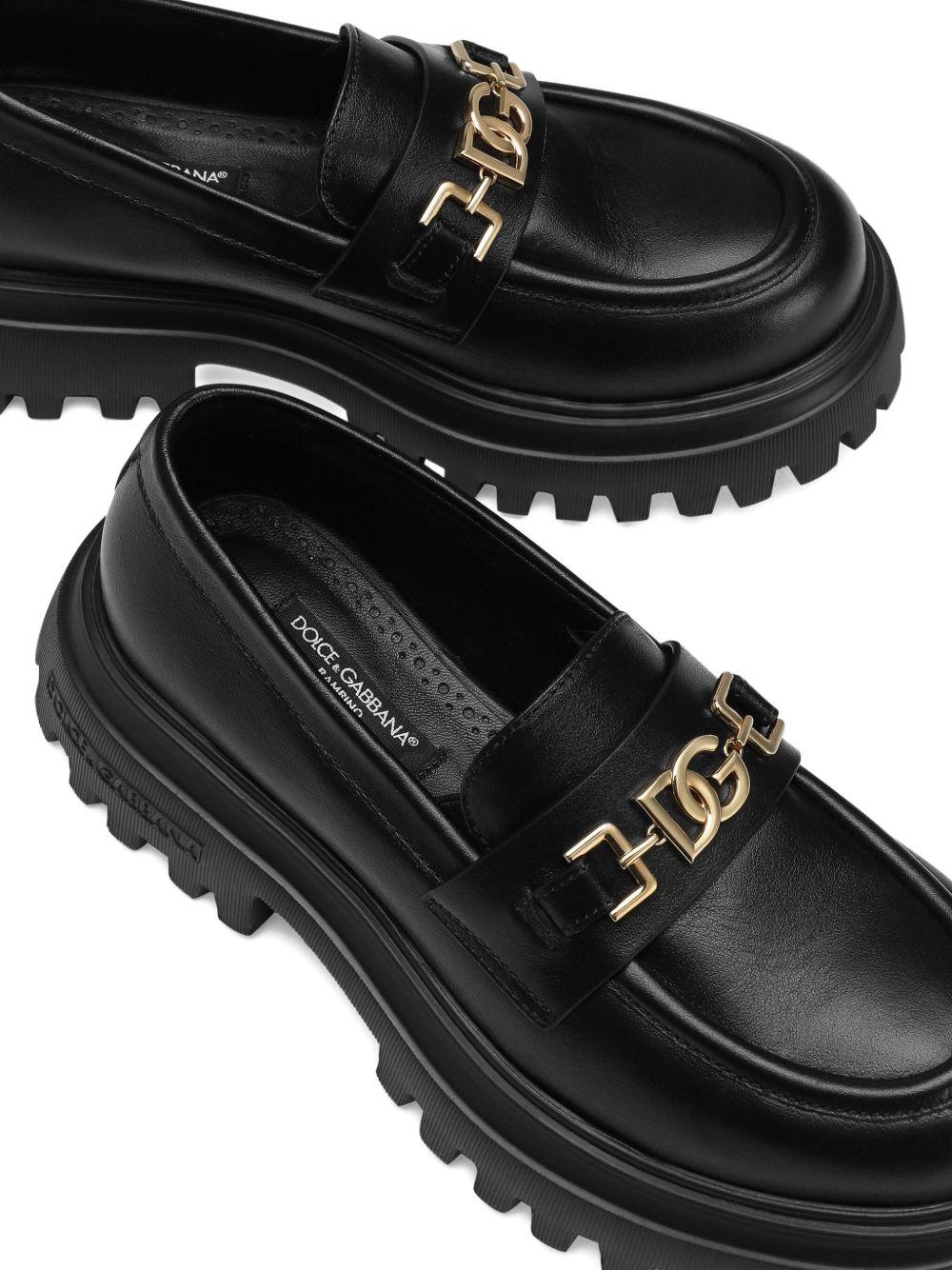 Scarpe nere per bambina D11351A1065 80999 Dolce & Gabbana Kids 