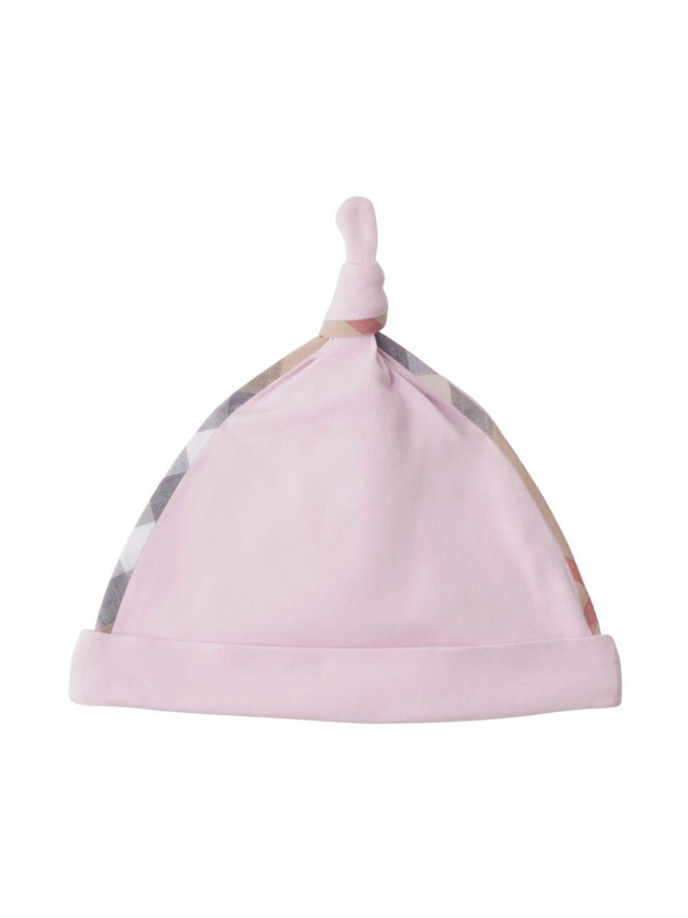 Tutina rosa per neonata 8104525 C1909 Burberry Kids 