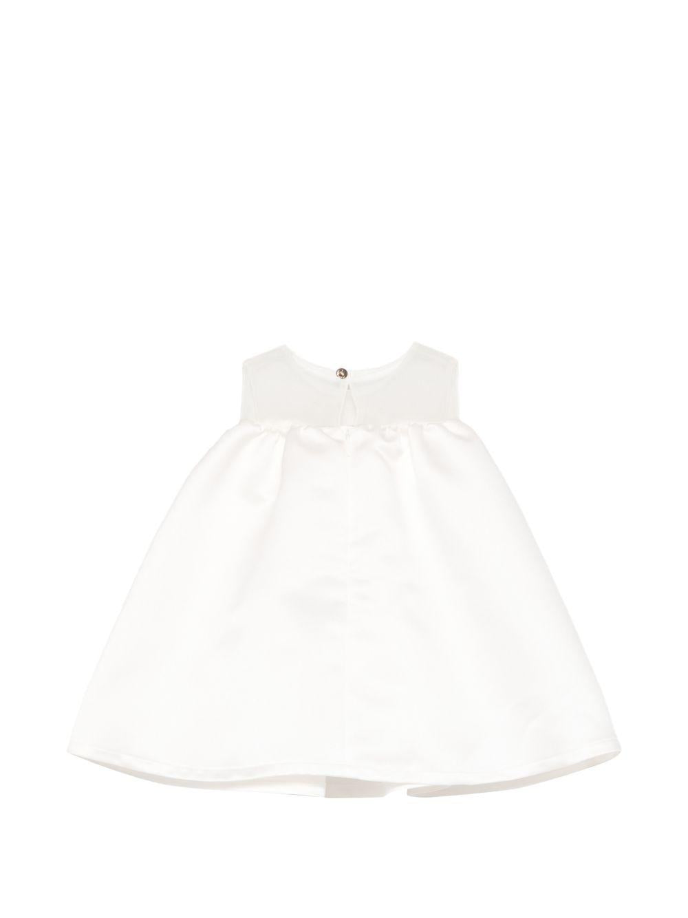 Abito crema per neonata BGAB0420RA032 0000 Miss Blumarine 