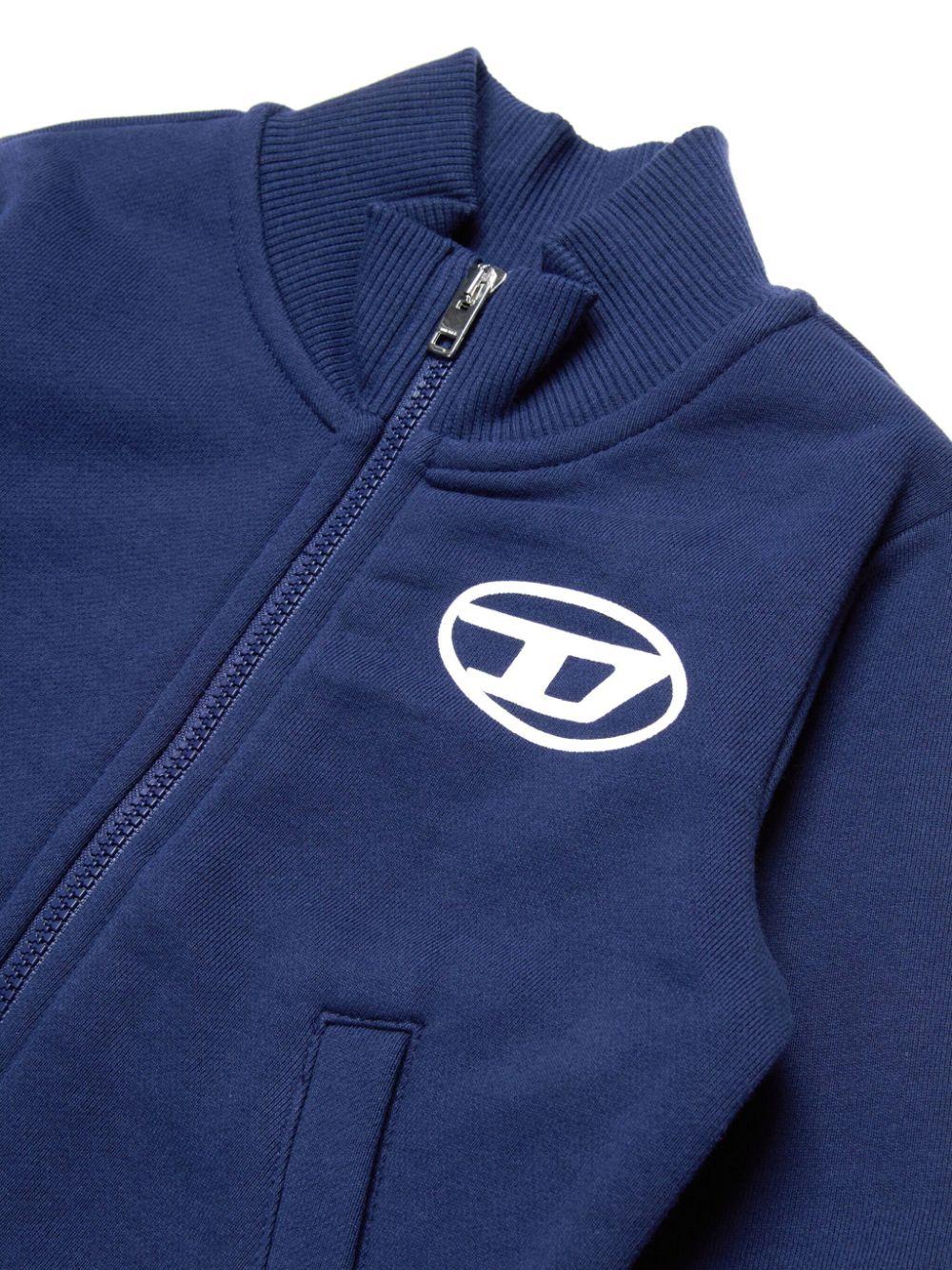 Blue cotton baby sweatshirt
