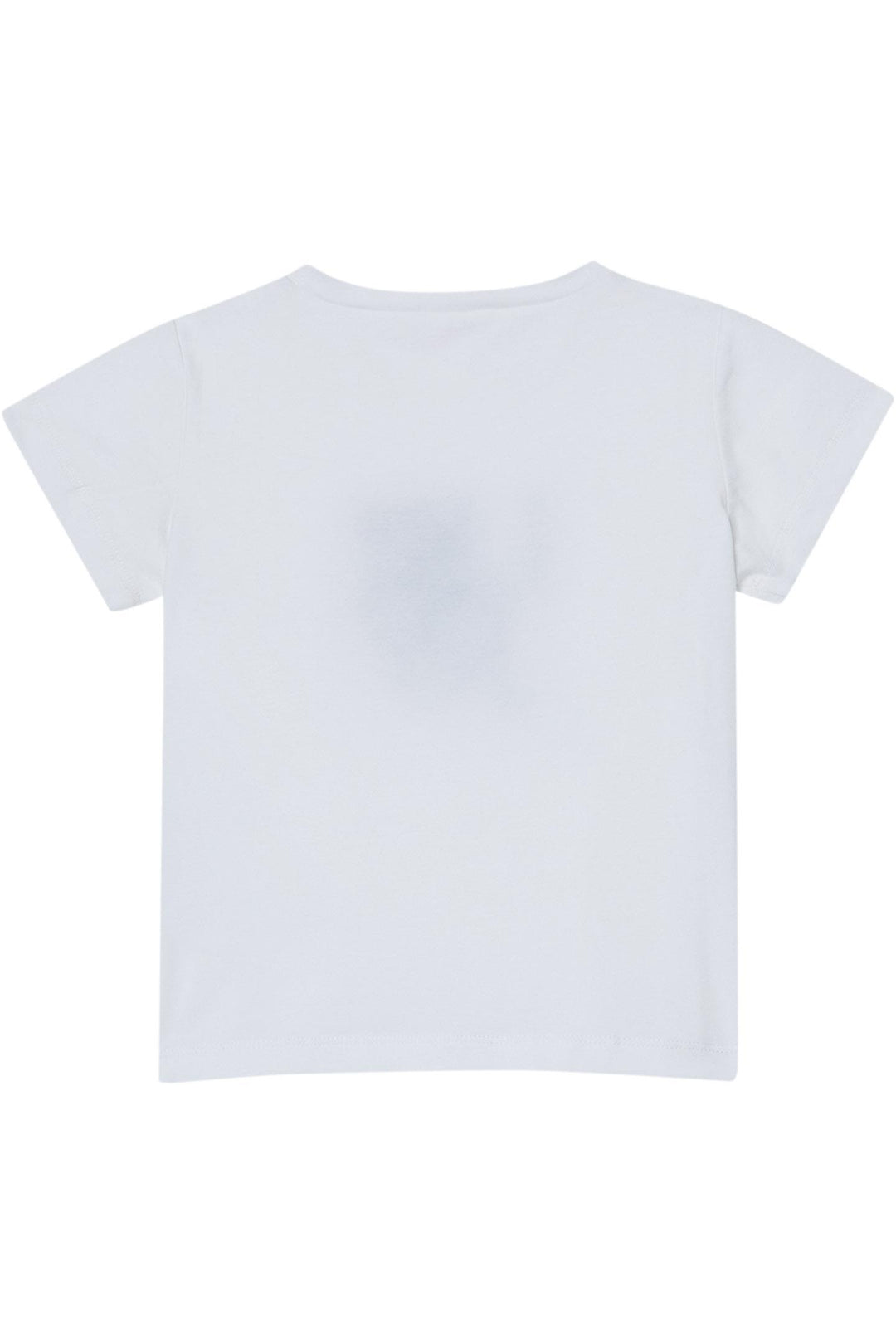 T-shirt bianco per bambina