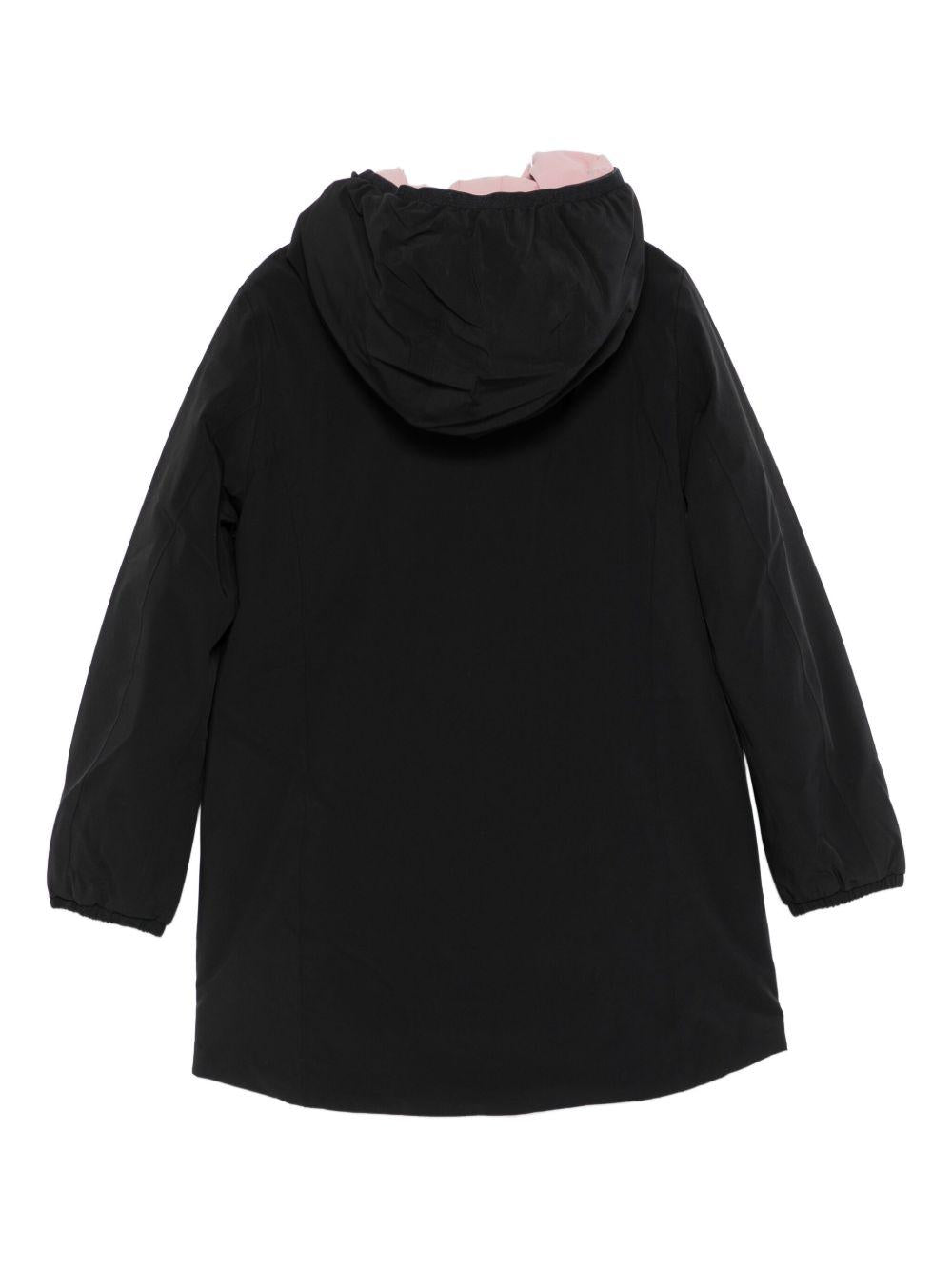 Giubbotto nero per bambina K11517W BBM K-Way Kids 