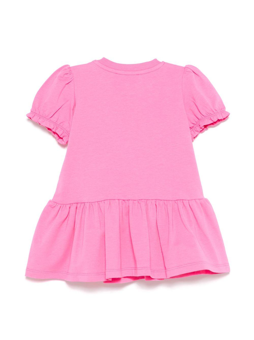 Abito rosa acceso per neonata