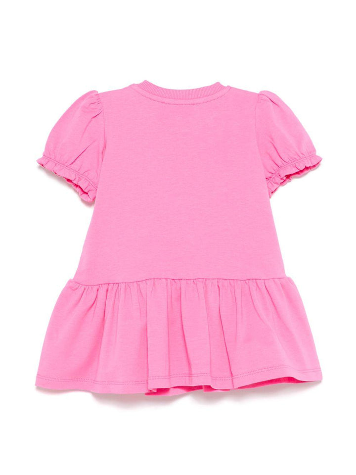 Abito rosa acceso per neonata