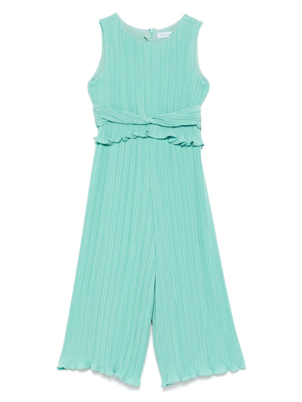 Tuta verde mare per bambina