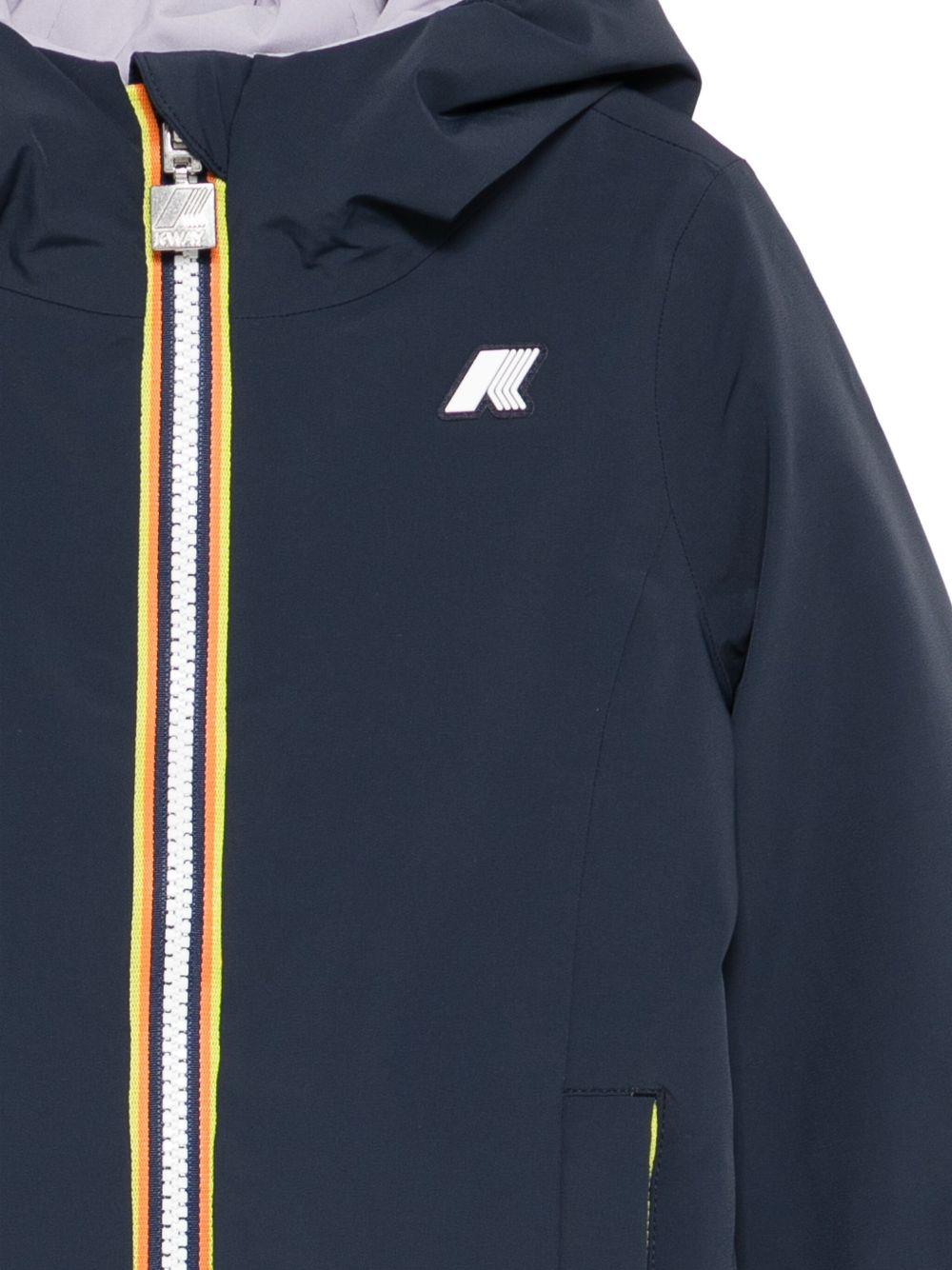 Giubbotto blu per bambino K71339W BBJ K-Way Kids 