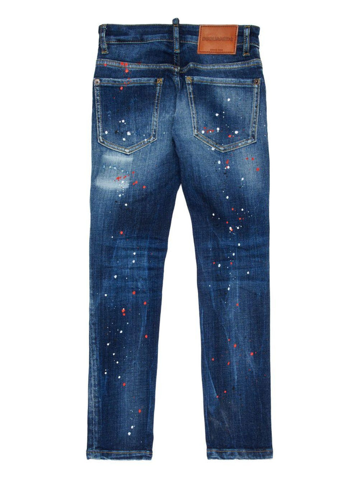 Jeans blu per bambino DQ0236D0AFU DQ01 Dsquared2 Kids 