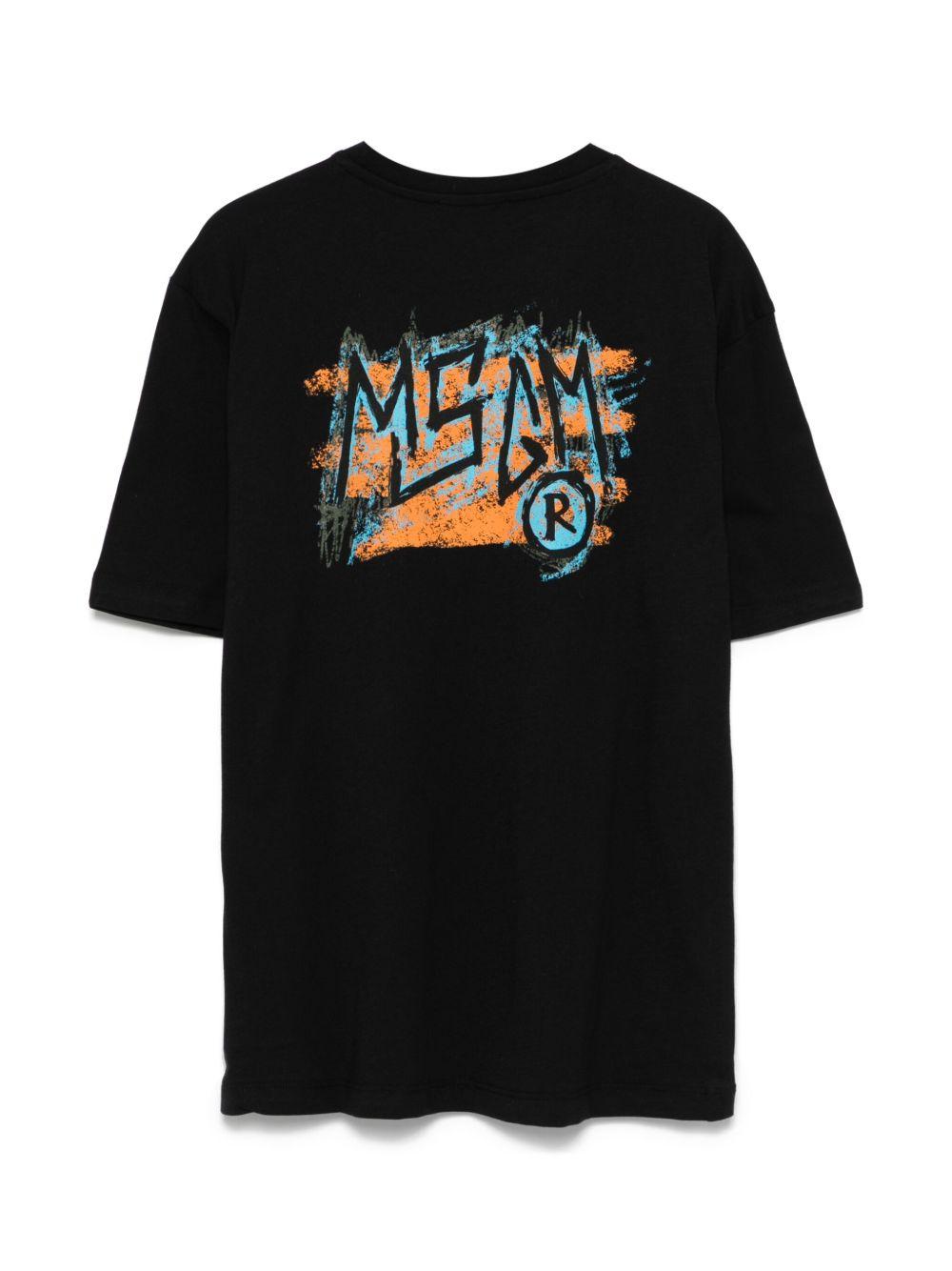 T-shirt nera per bambino