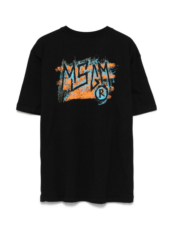 T-shirt nera per bambino