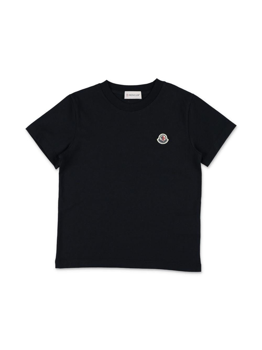 Kit t-shirt nere/bianche/blu per bambino 9548C0003389AT9 3P1 Moncler Kids 