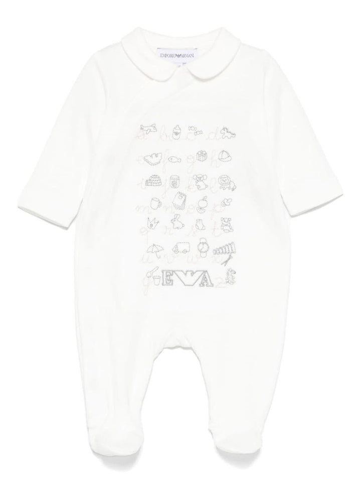 White onesie for newborns