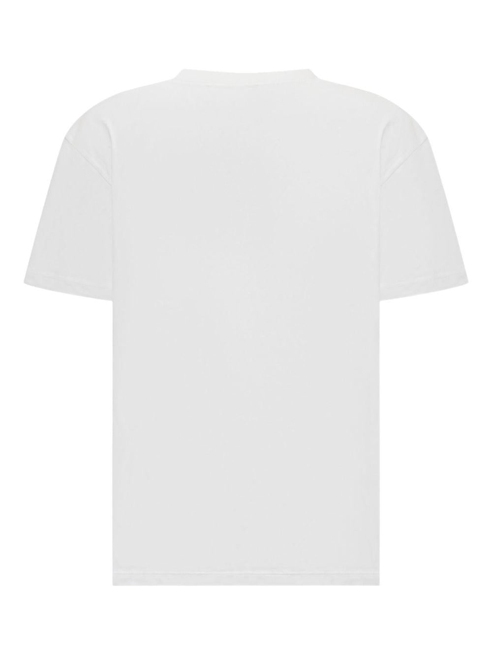 T-shirt bianco per bambino BX8Q81Z3186 100 Balmain Kids 