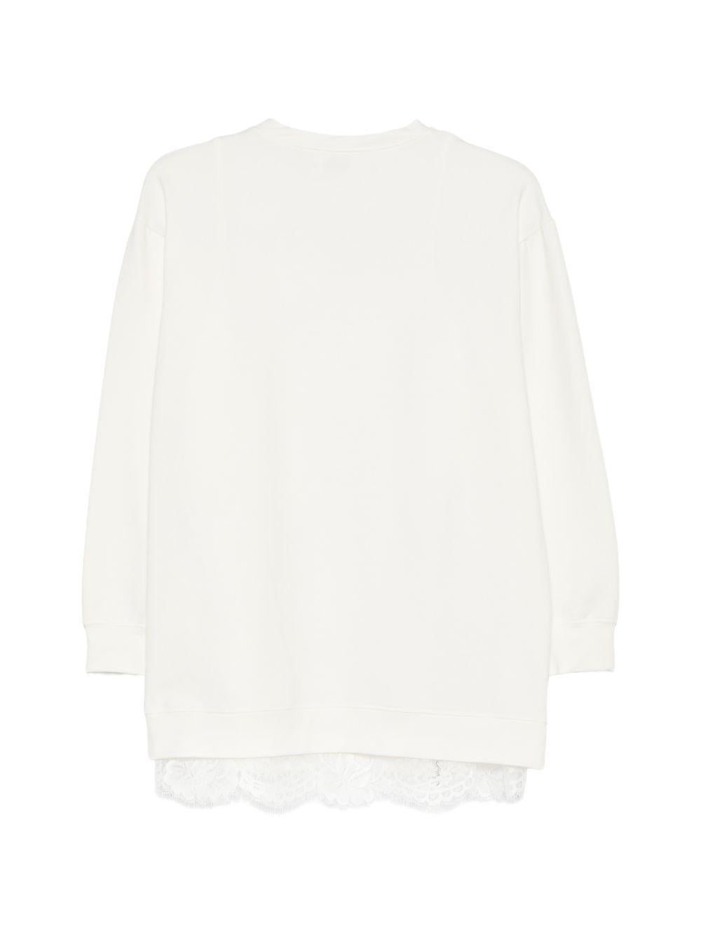 Abito bianco per bambina KFAB0630FE015 0065 Pinko Kids 