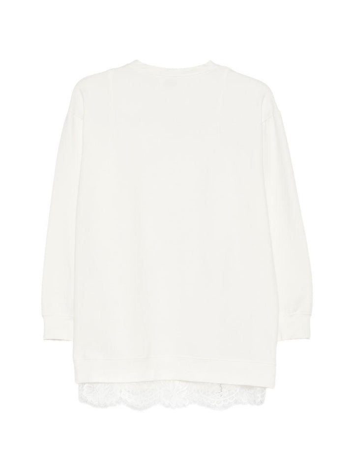 Abito bianco per bambina KFAB0630FE015 0065 Pinko Kids 