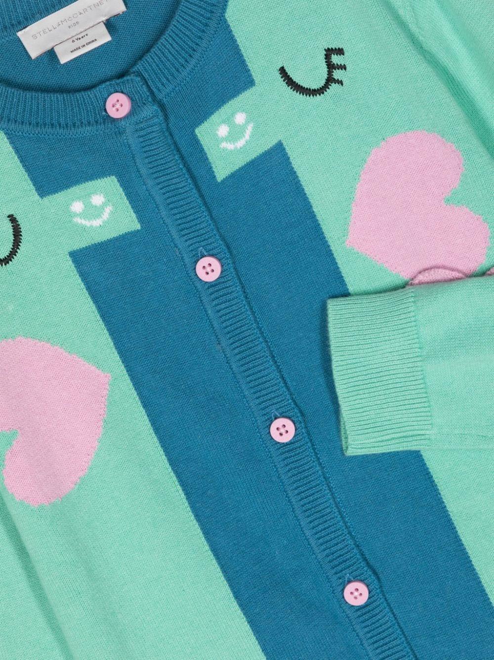 Green cardigan for girls