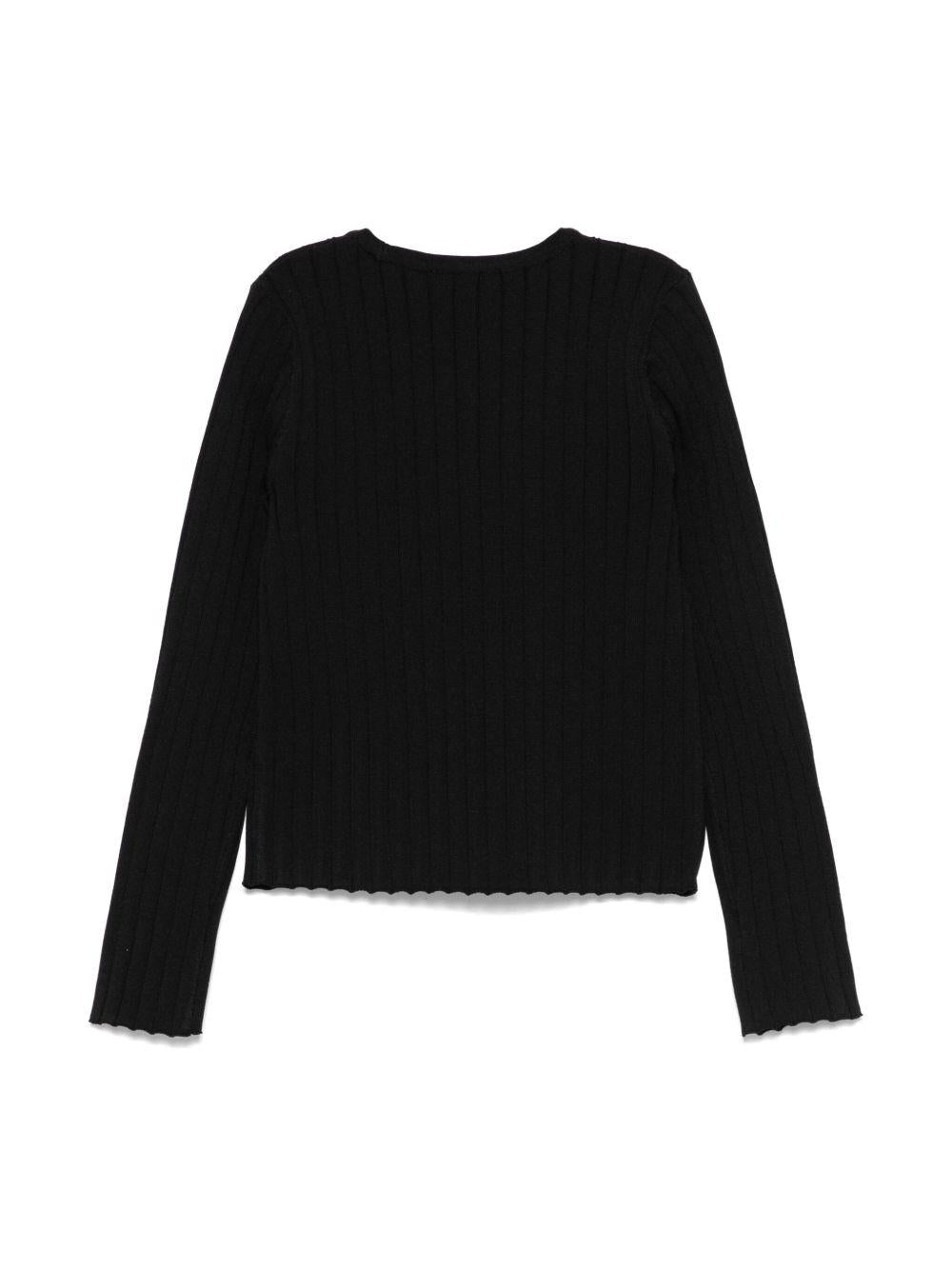 Maglione nero per bambina