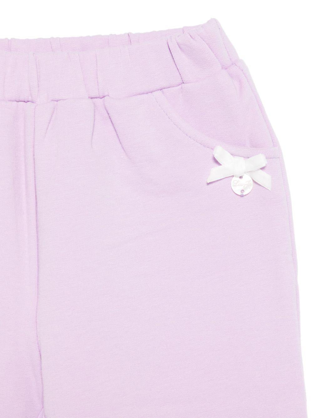 Pantalone viola lilla per neonata
