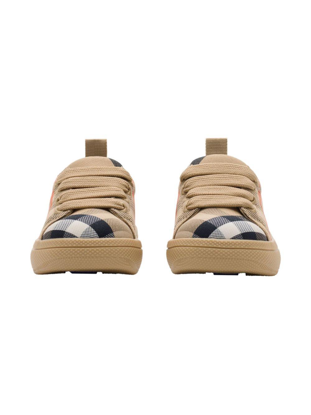 Sneakers beige sabbia per neonato 8108439 B9368 Burberry Kids 