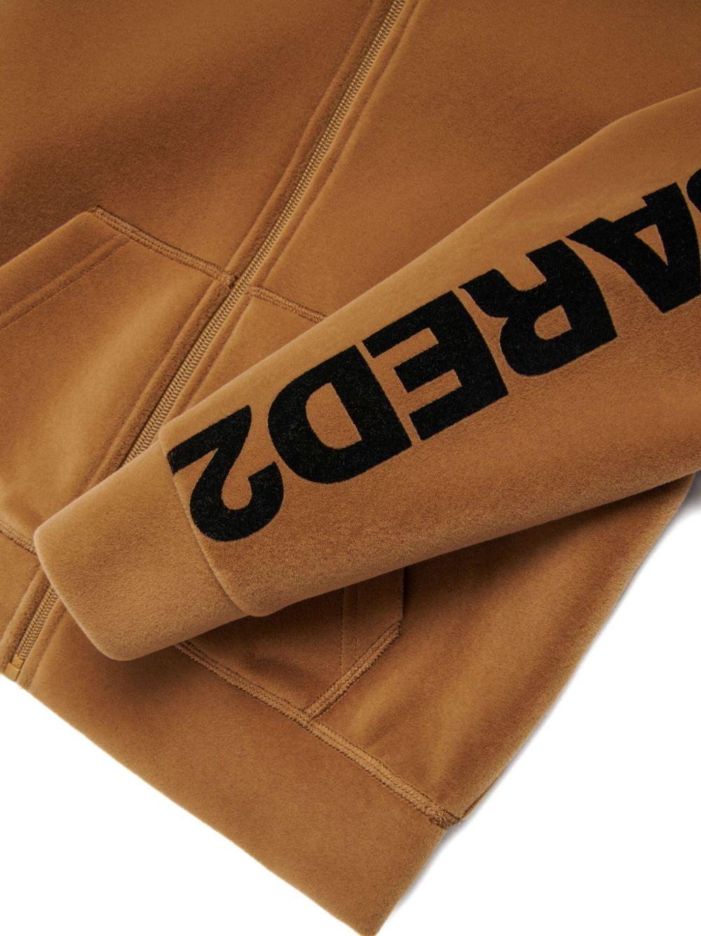 Felpa marrone per bambino DQ3001D0AF8 DQ721 Dsquared2 Kids 