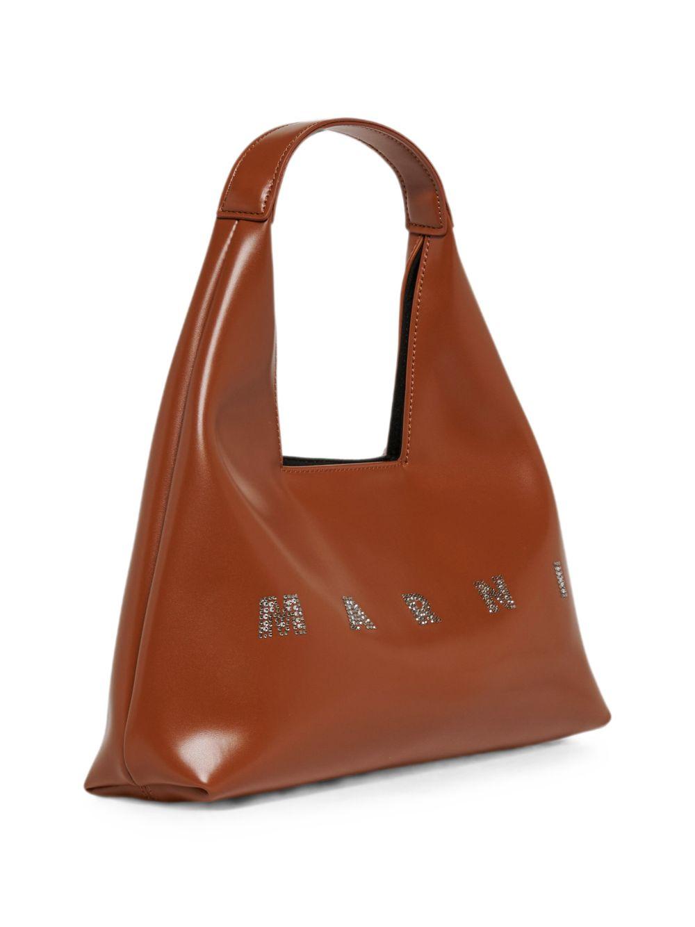 Borsa marrone per bambina M02030M00TK 0M704 Marni Kids 
