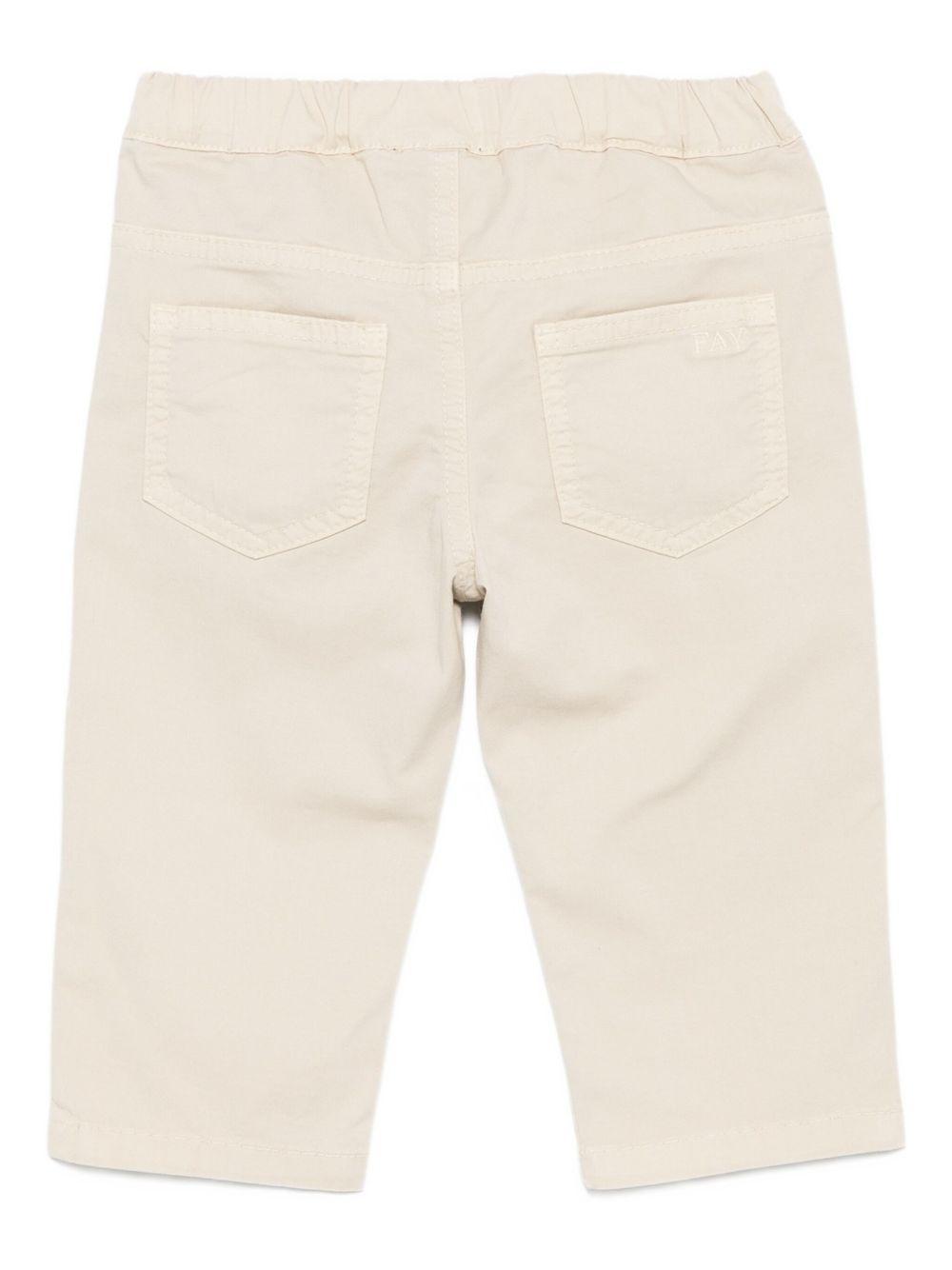 Pantalone beige per neonato FX6510G0077 167 Fay Kids 