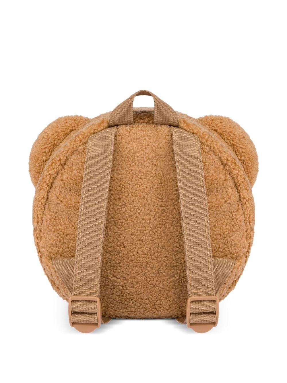 Zaino marrone per bambino MUX05ELIA00 20351 Moschino Kids 