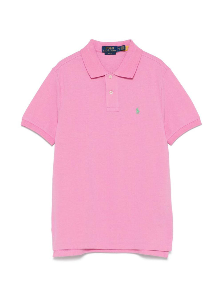 Polo rosa per bambino