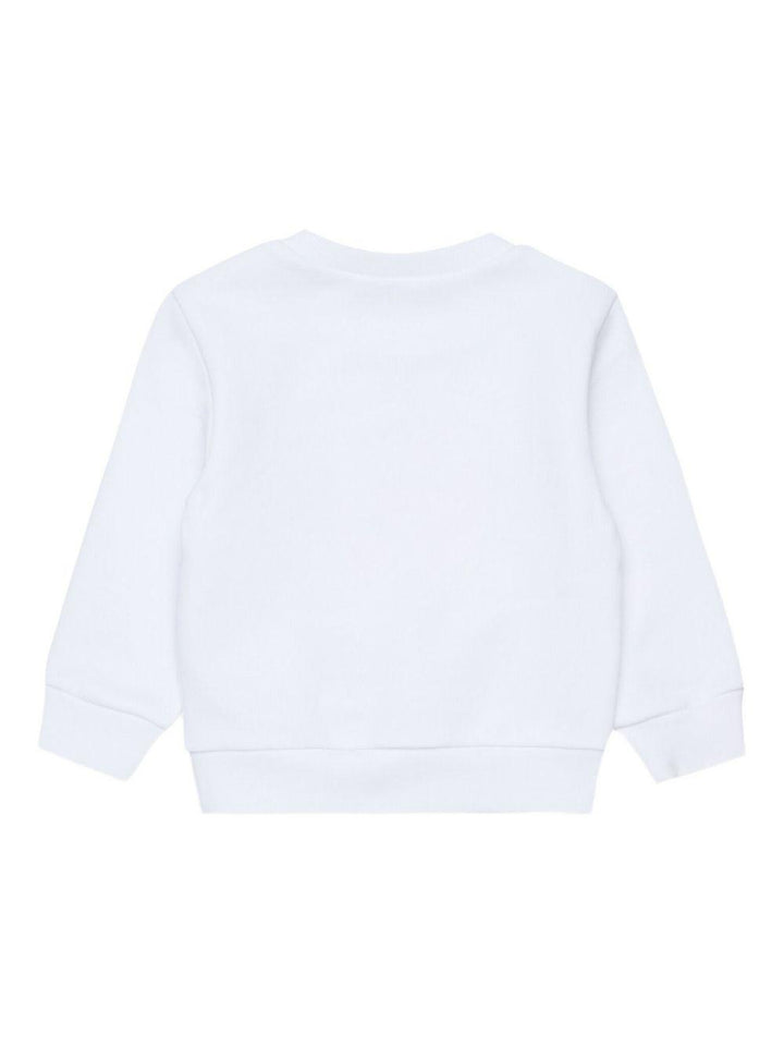 Felpa bianca per neonato DQ3279D0AGW DQ100 Dsquared2 Kids 