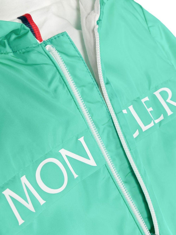 Erdvile green jacket for newborn