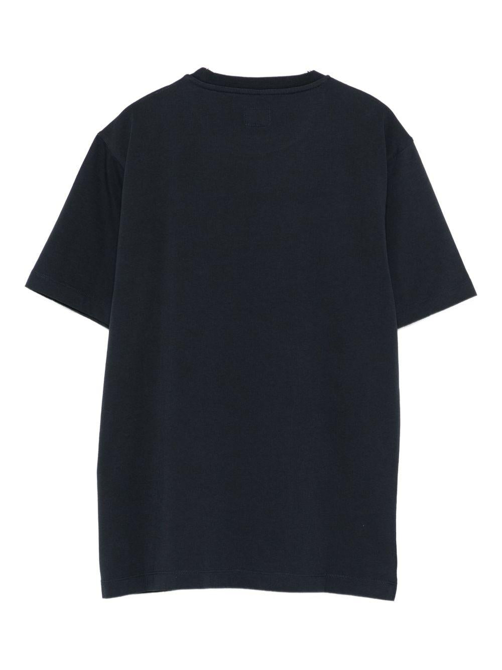 T-shirt blu navy per bambino CUM00SLAA17 41150 C.P Company Kids 