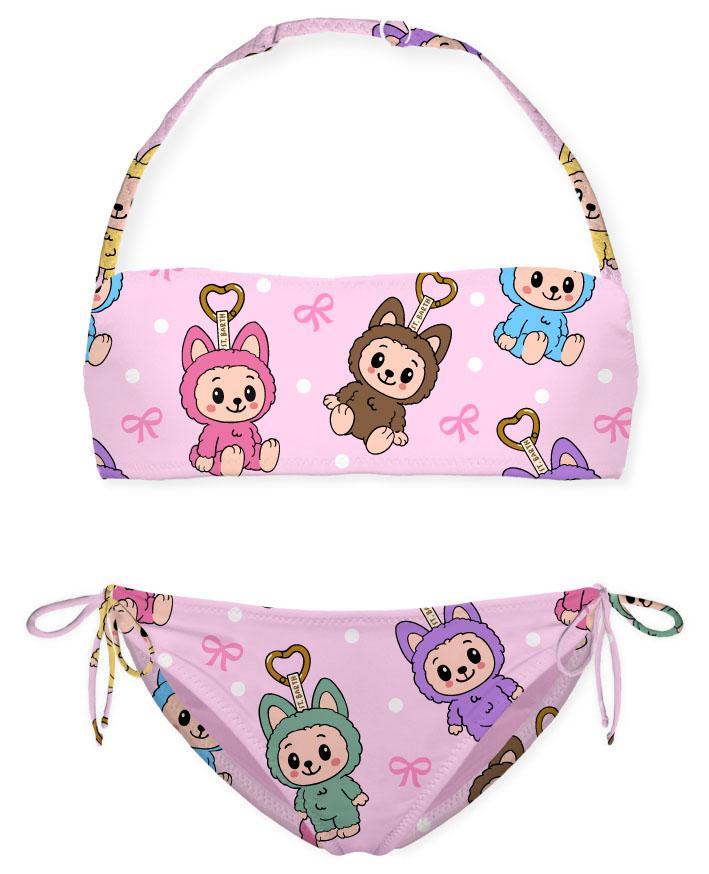 Costume rosa per bambina MARY001 00756L MC2 Saint Barth Kids 