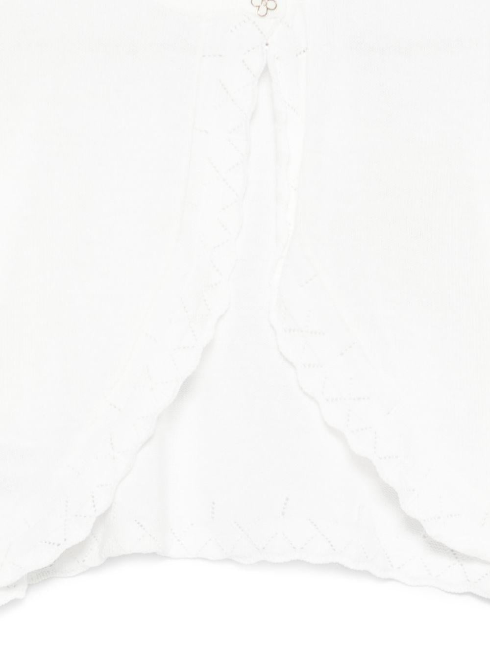 Cardigan bianco per bambina 5304 043 Abel & Lula 