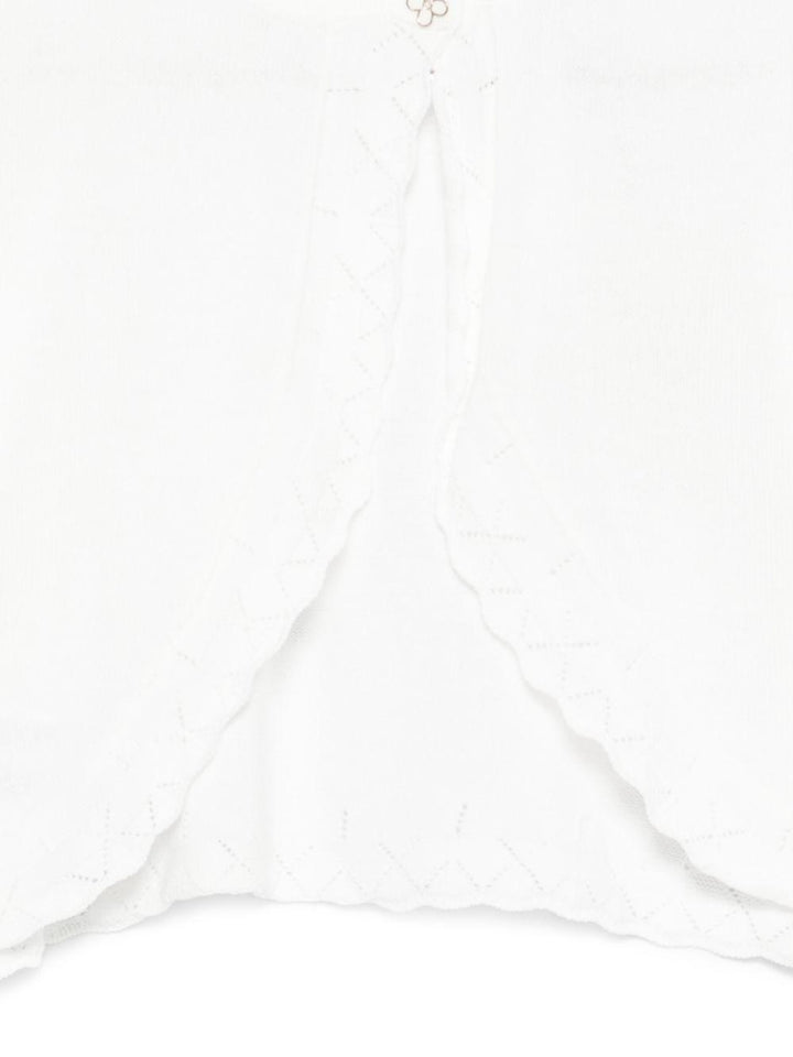 Cardigan bianco per bambina 5304 043 Abel & Lula 
