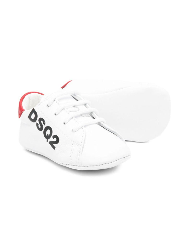 Sneakers bianche per neonato 81352 01 Dsquared2 Kids 