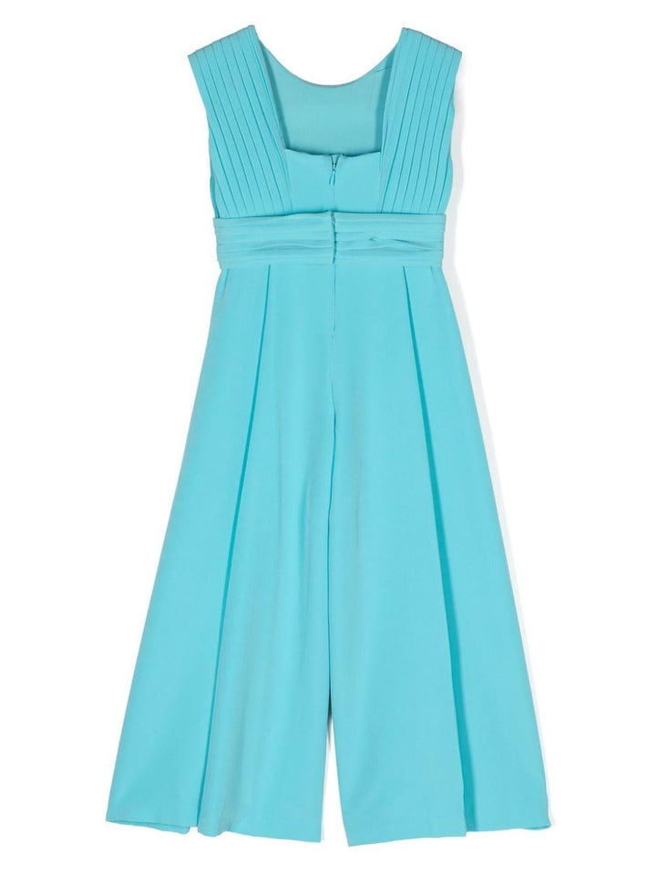 Aqua blue tracksuit for girls
