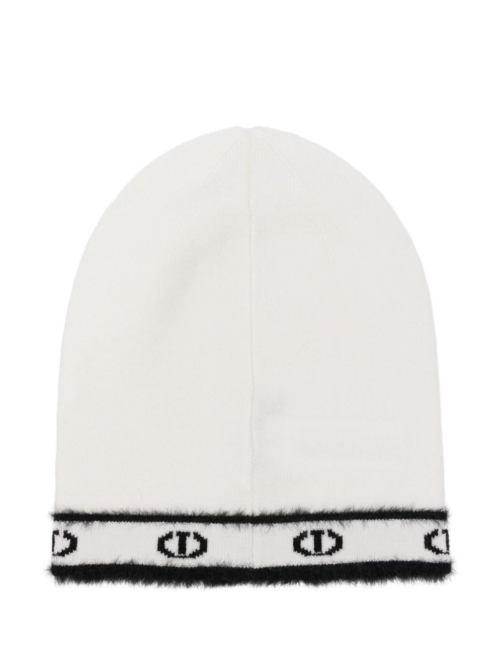 Cappello bianco per bambina 252GJ501H 10973 Twin Set 