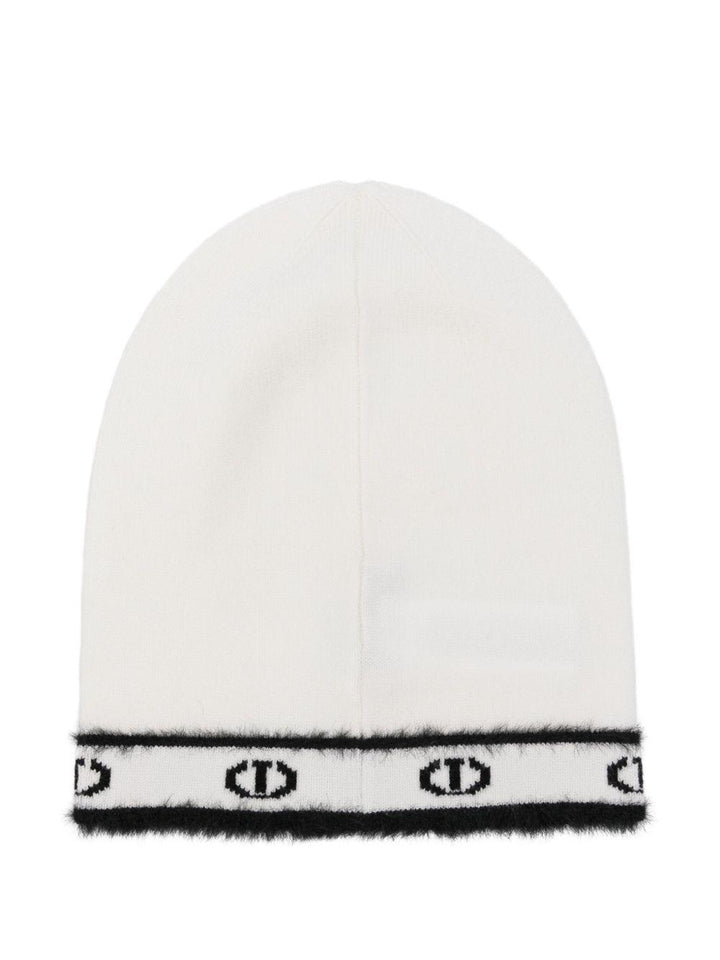 Cappello bianco per bambina 252GJ501H 10973 Twin Set 
