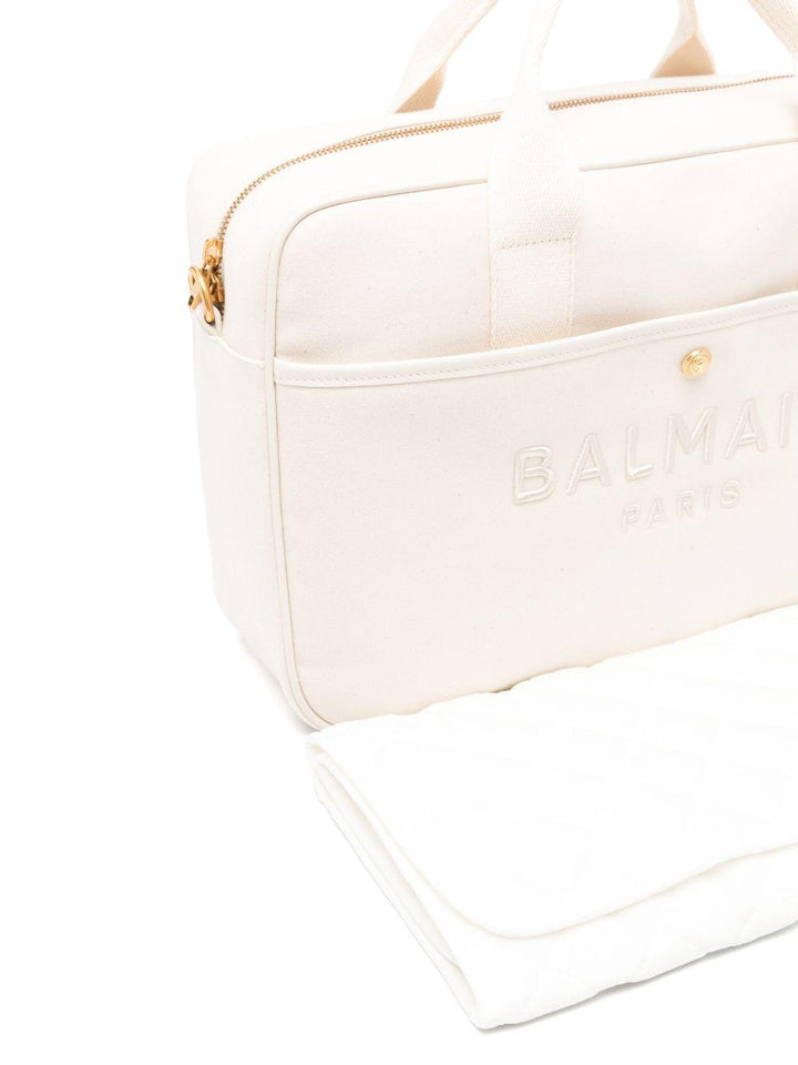 Borsa mamma bianco sporco BY0608Z3829 102 Balmain Kids 