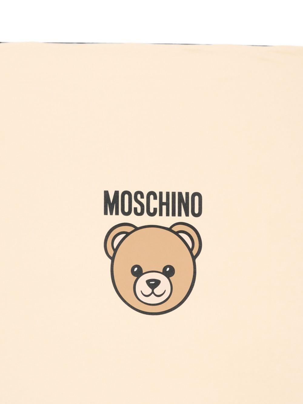 Coperta beige per neonato MUB00OLCA40 20404 Moschino Kids 