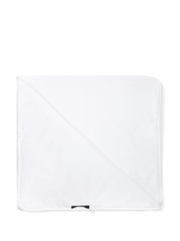 Coperta bianca/argento per neonato