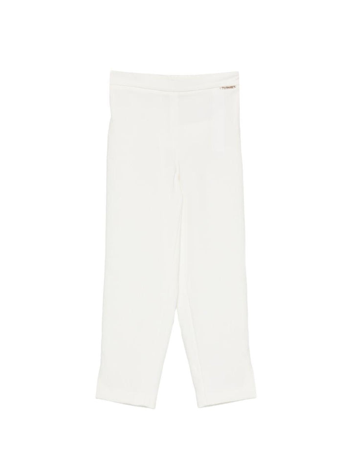 Pantalone bianco per bambina 261GJ2Q56 00526 Twin Set 