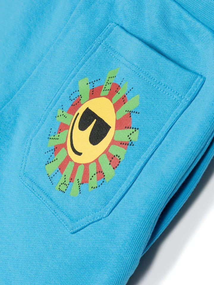 Blue Bermuda shorts for boys