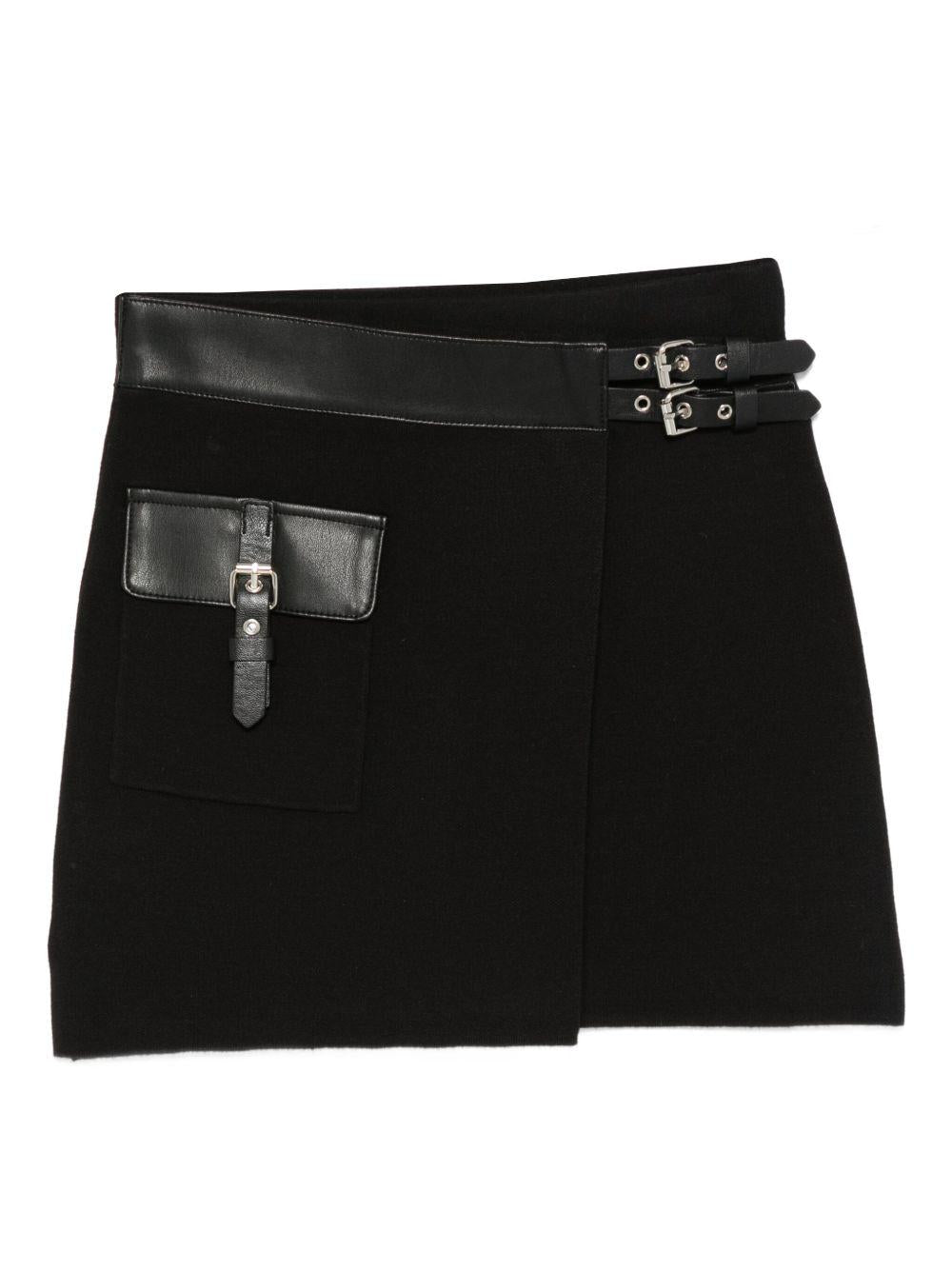 Gonna nera per bambina GF5084MA12P 22222 Liu Jo 
