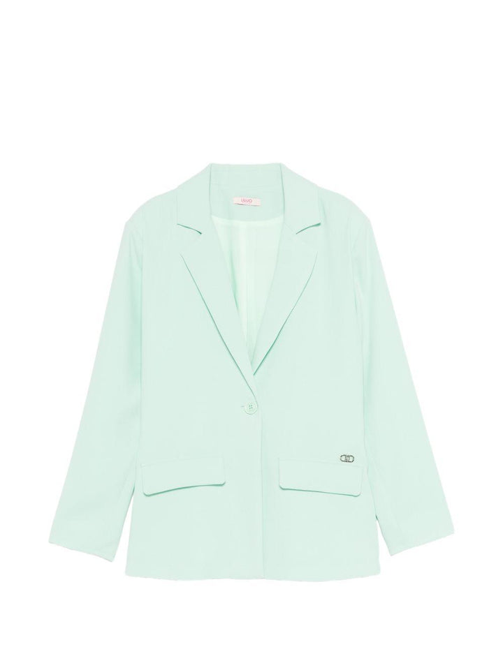 Blazer verde per bambina GA6001T4508 36110 Liu Jo 