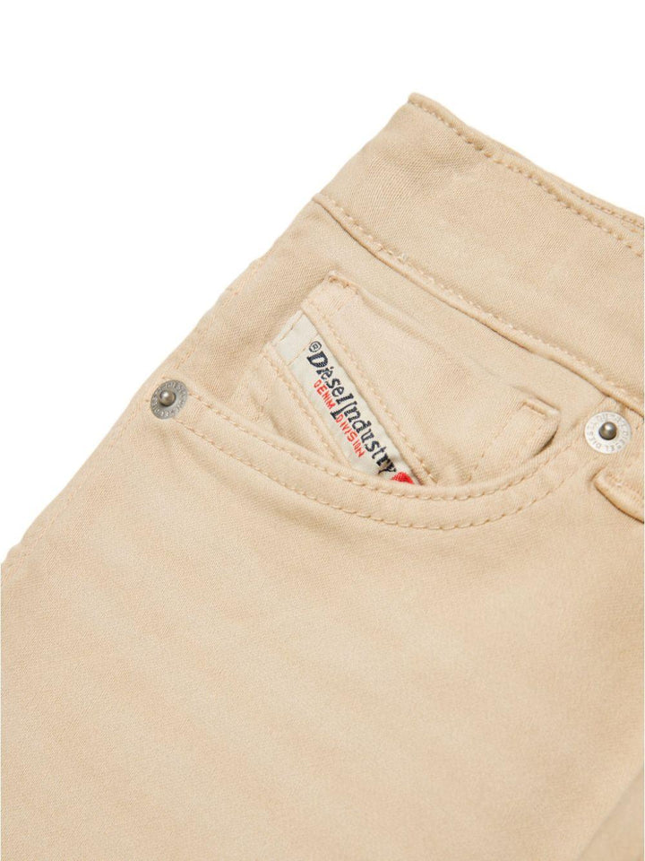 Jeans beige per bambino