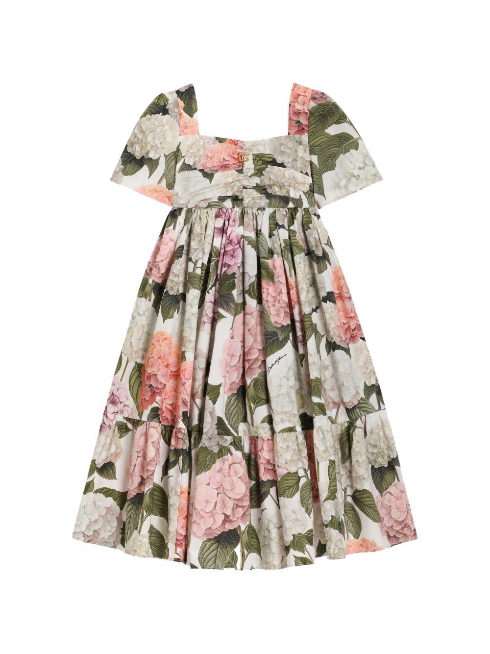 Abito multicolore per bambina L53DE7HS5T6 HA5XG Dolce & Gabbana Kids 