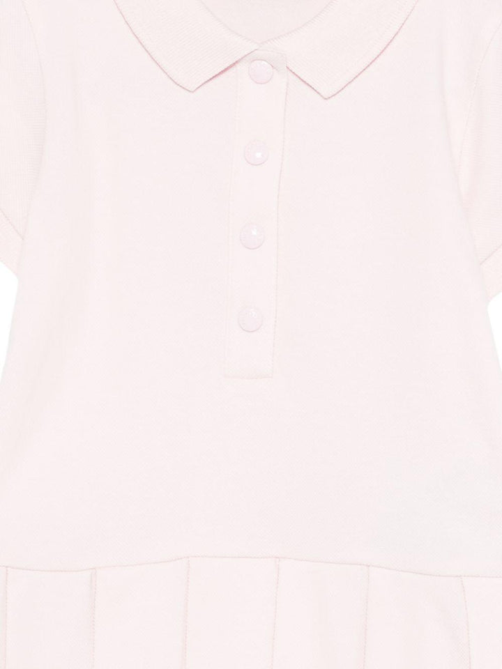Abito rosa chiaro per neonata 9518I000088496F 505 Moncler Kids 