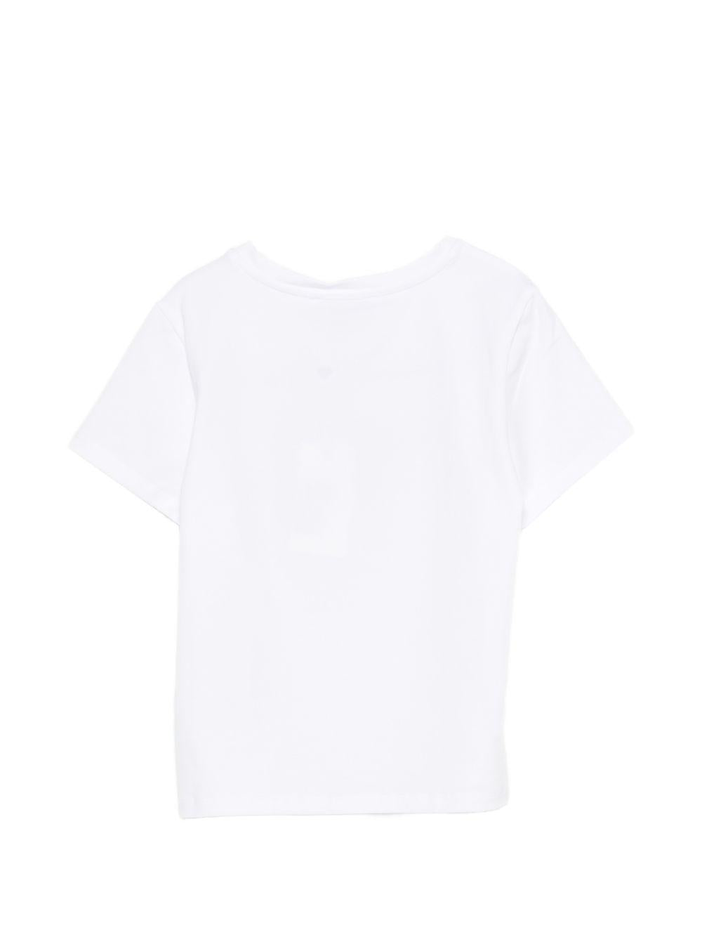 T-shirt bianca per bambina 261GJ2290 13368 Twin Set 