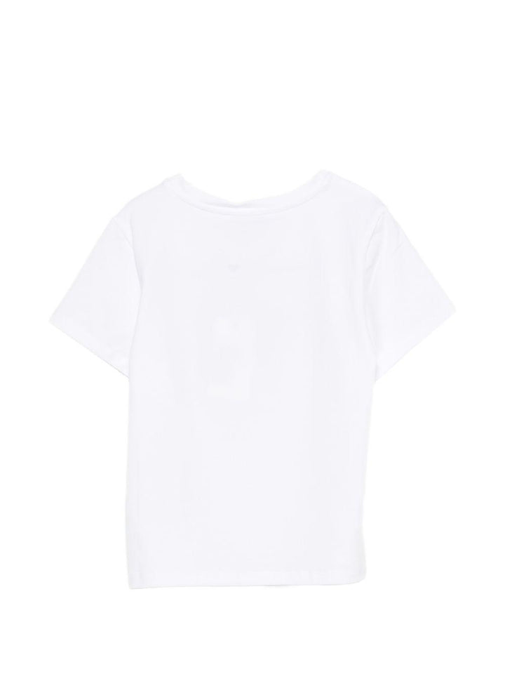 T-shirt bianca per bambina 261GJ2290 13368 Twin Set 